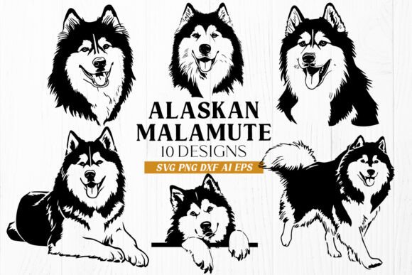 Alaskan Malamute SVG Bundle: A Designer's Review