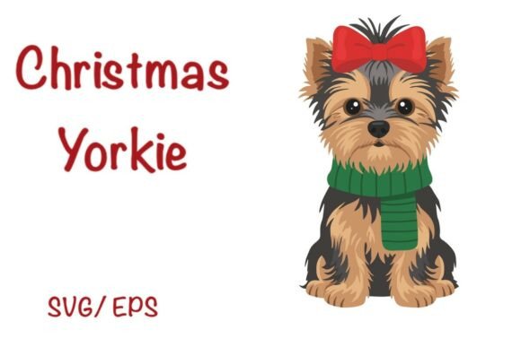 Christmas Yorkie SVG, EPS: An Embroidery Review