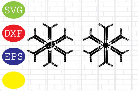 Hockey Goalie Sticks Snowflake SVG Review