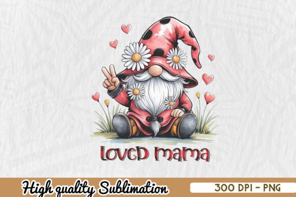 Loved Mom Happy Gnome PNG: An Embroidery Review