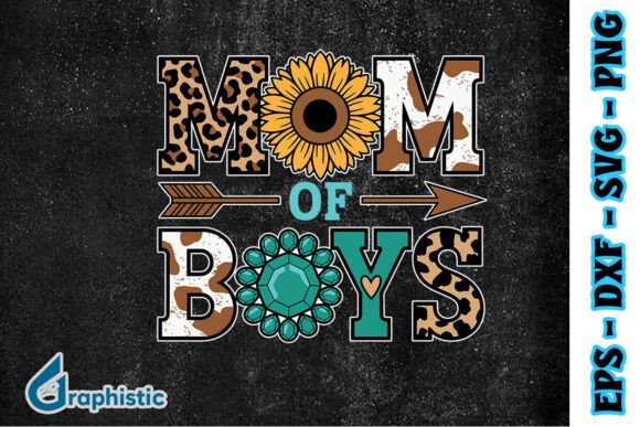Mom of Boys Mother's Day Love PNG Review