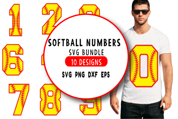 Softball Numbers SVG Bundle: A Designer’s Review